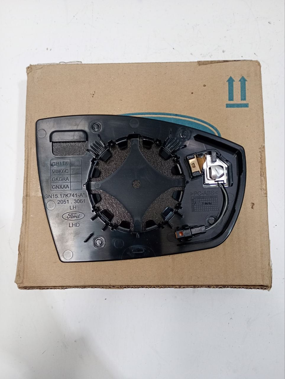 Lente Retrovisor Esq Ford Ecosport 2017/2021 Novo