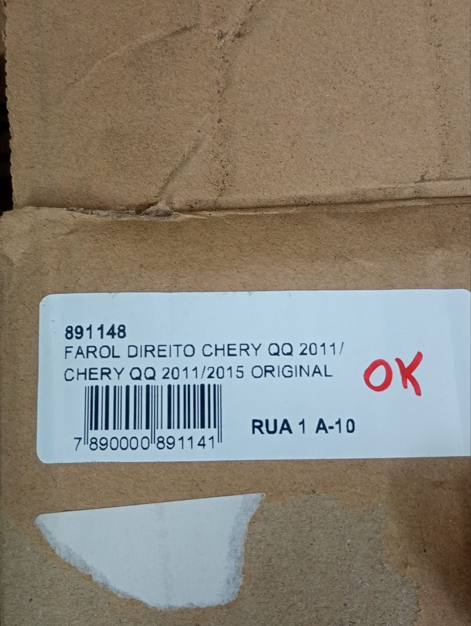 Farol Diant Dir Chery QQ 2011/2015