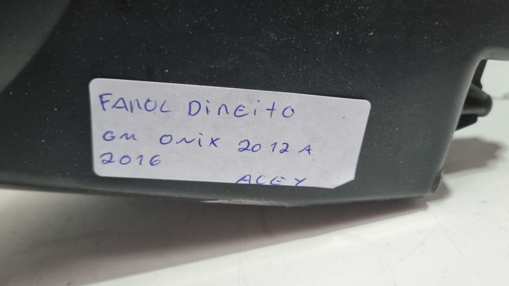 Farol Diant Dir GM Onix 2012/2016 Usado