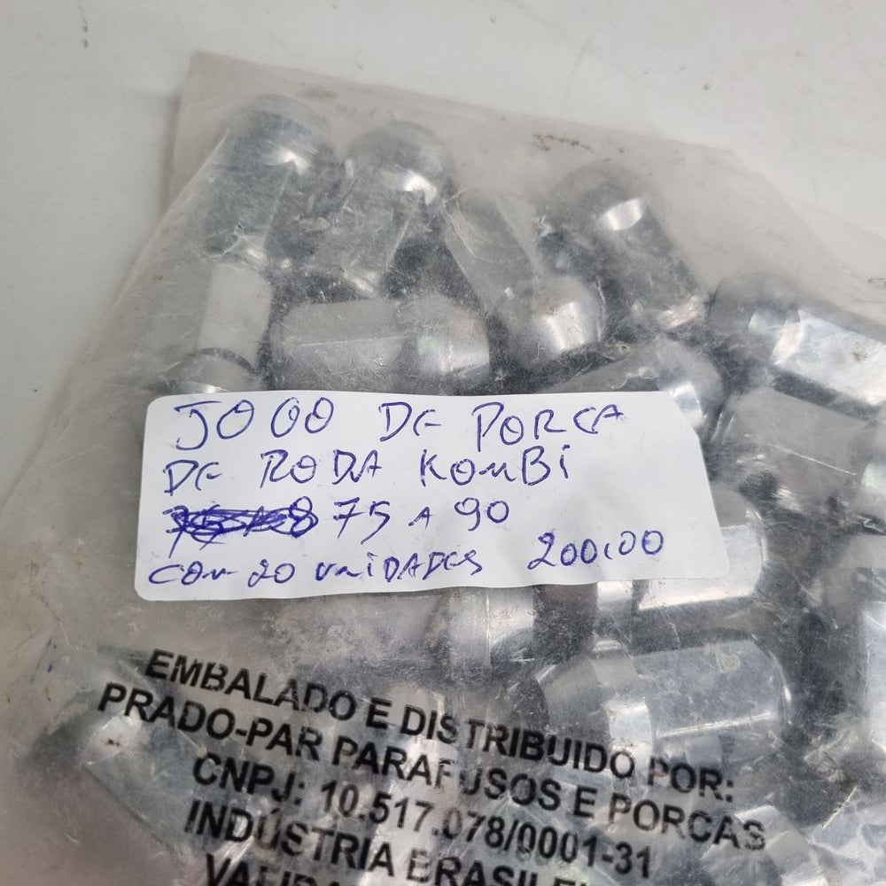 Jogo Porca de Roda Volkswagen Kombi 1975/1990