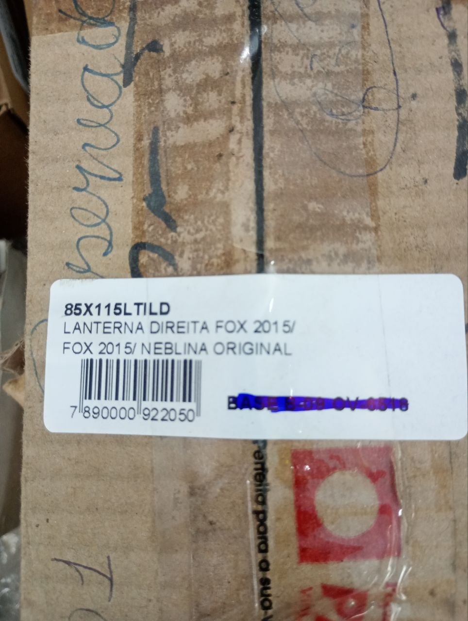 Olho de gato traseiro lado direito fox 2012 a 2014