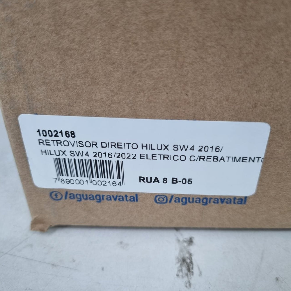 Retrovisor Externo Dir Toyota Hilux SW4 2016/2022