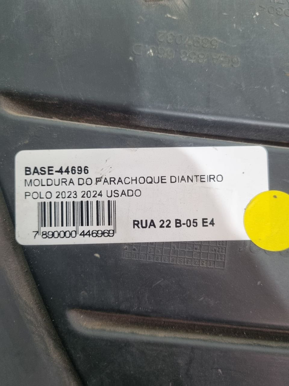 Moldura Parachoque Dianteiro Volkswagen Polo 2023/2024