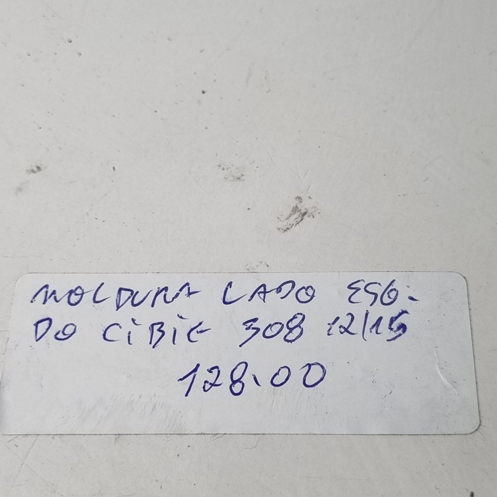 Moldura Farol Dianteiro Esquerdo Peugeot 308 2012/2015 Novo