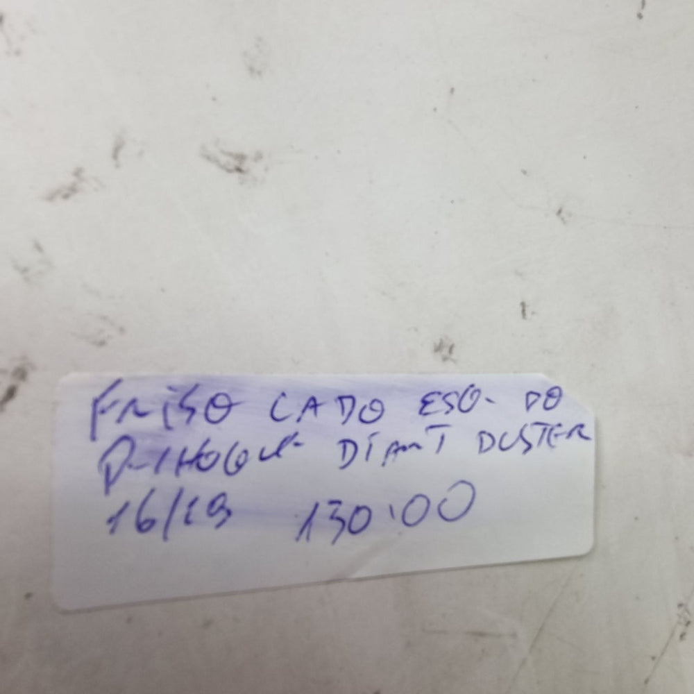 Friso Parachoque Dianteiro Esquerdo Renault Duster 2016/2019 Usado