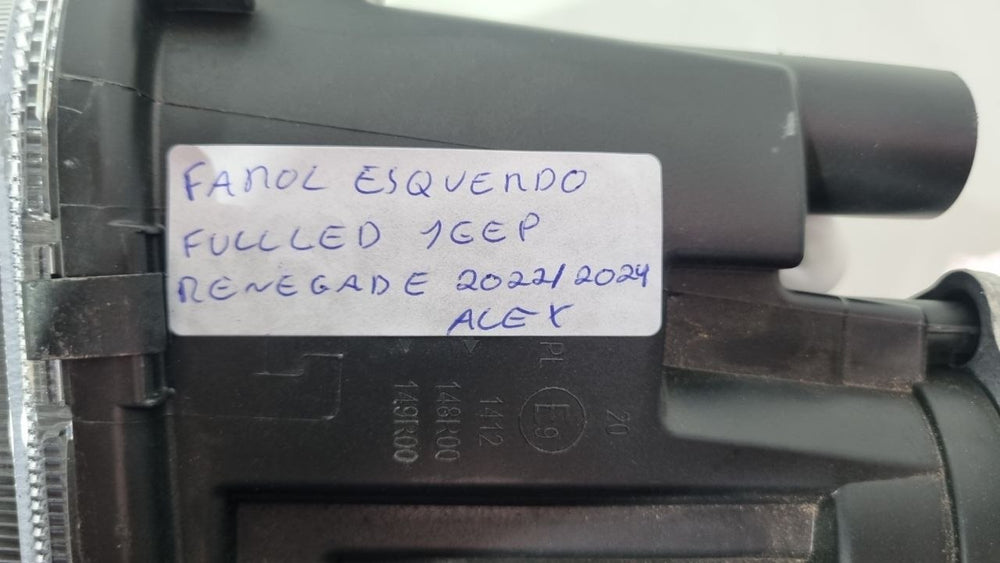 Farol Diant Esq Full LED Jeep Renegade 2022/2024