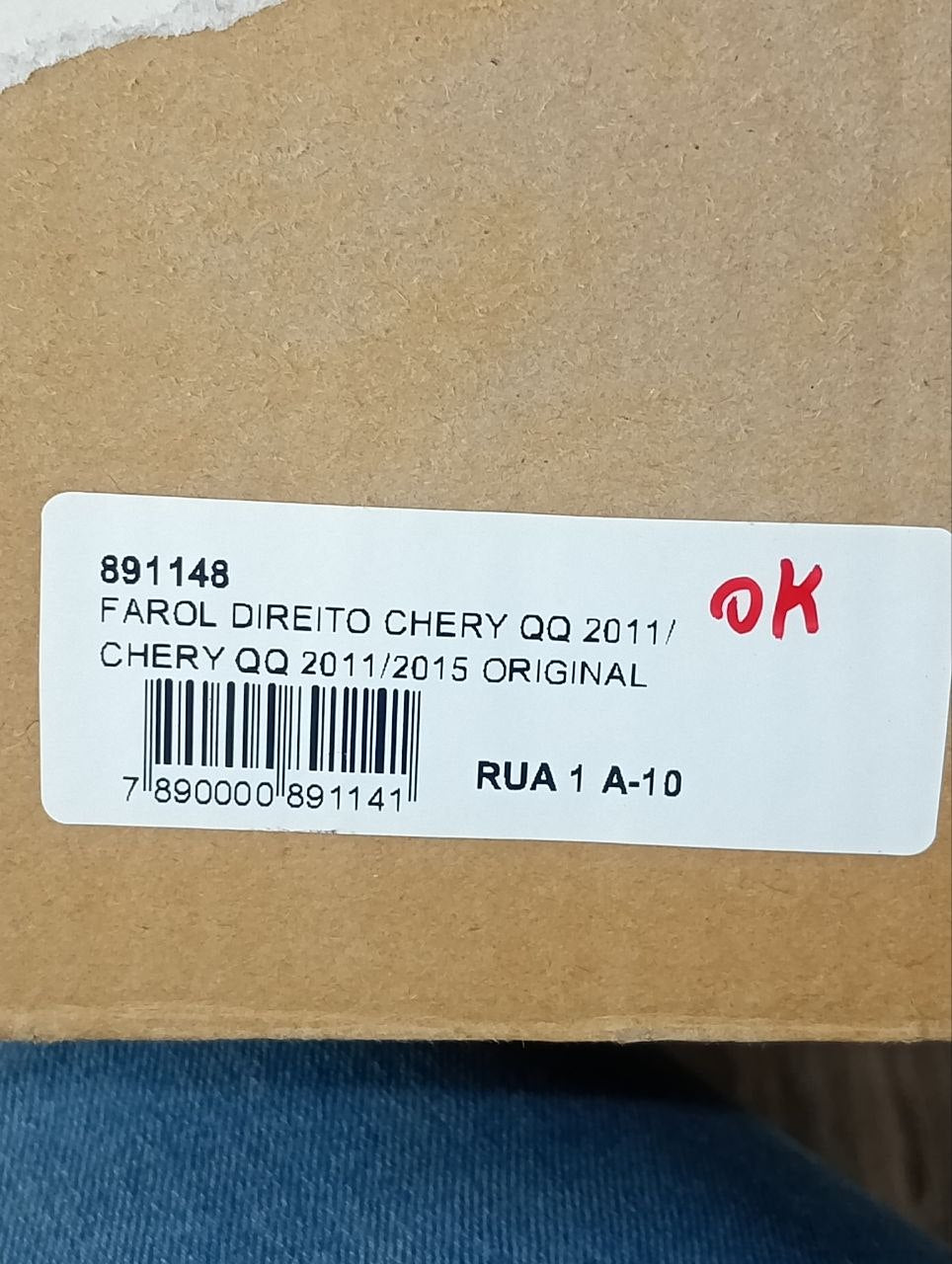 Farol Diant Dir Chery QQ 2011/2015