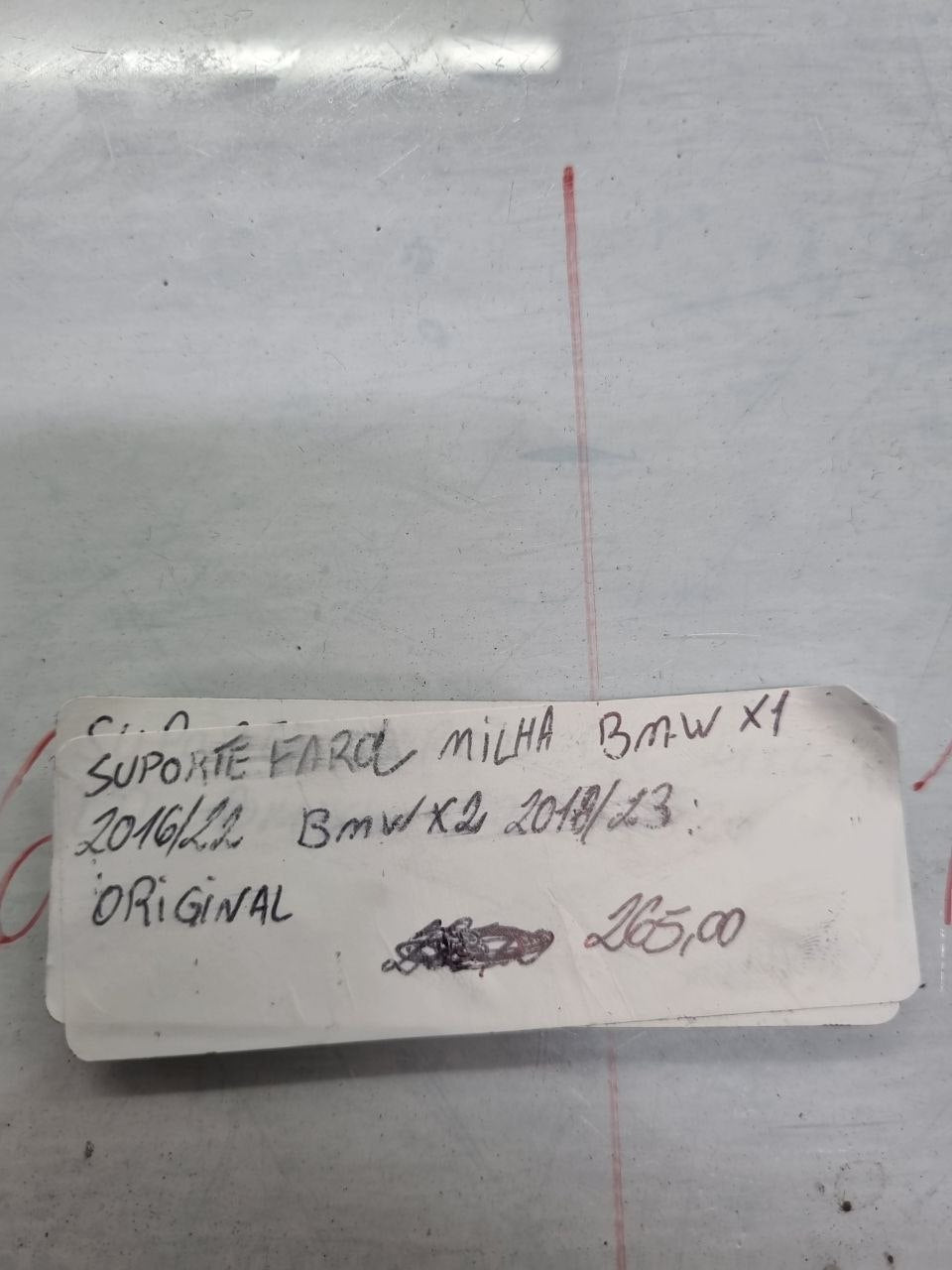 Suporte Farol Milha Diant BMW X1 X2 2016/2023