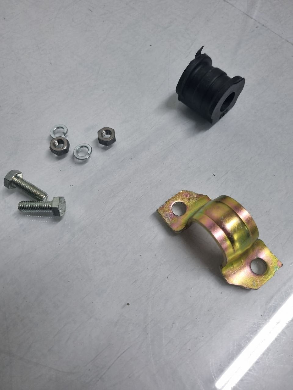 Kit Bucha Barra Estabilizadora Dianteira Esquerda VW Fox Gol Polo 2002/2014 Novo