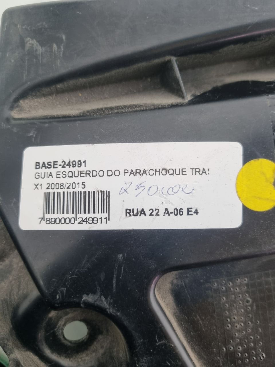 Guia Suporte Parachoque Traseiro Esq BMW X1 2008/2015 Usado