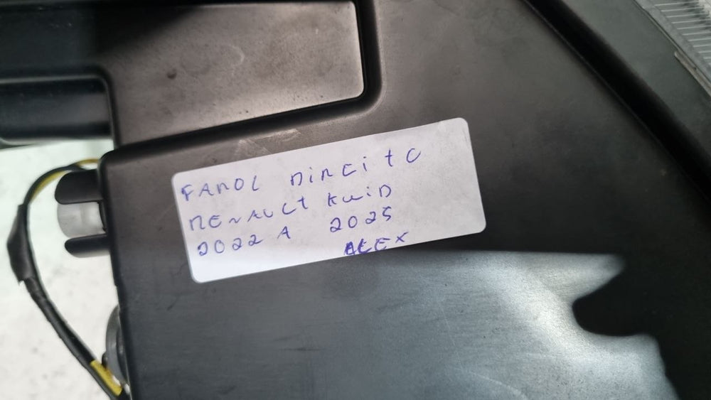 Farol Diant Dir Renault Kwid 2022/2025