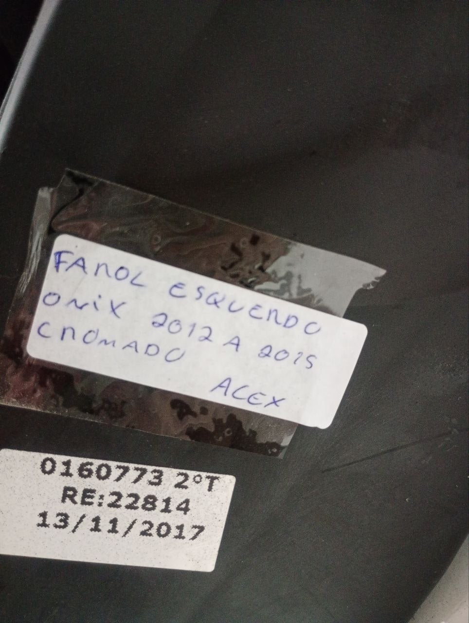 Farol Diant Esq Chevrolet Onix 2012/2015 - Original