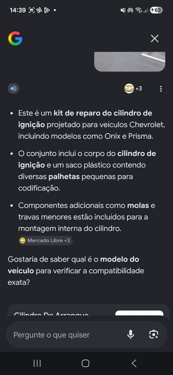Kit Cilindro de Ignição Chevrolet Onix Prisma 2012/2019 Novo