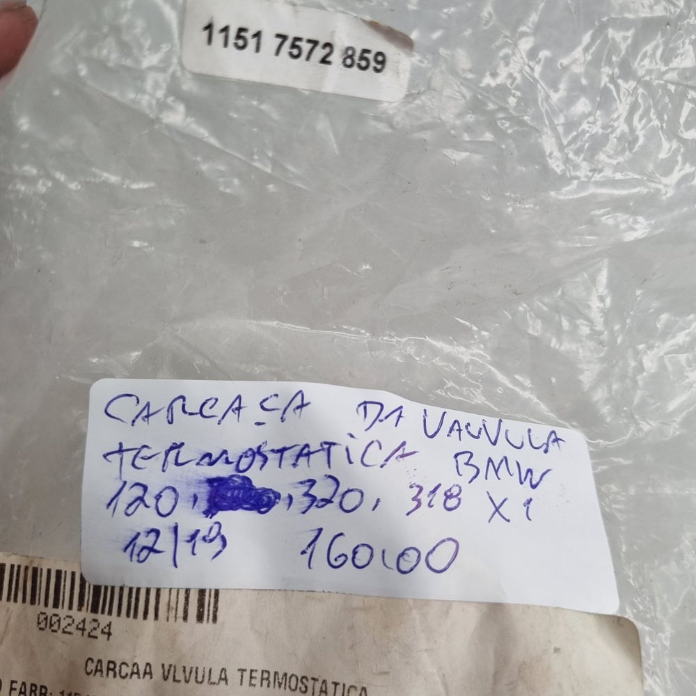 Carcaça Valvula Termostatica BMW 120i 318i 320i X1 2010/2019