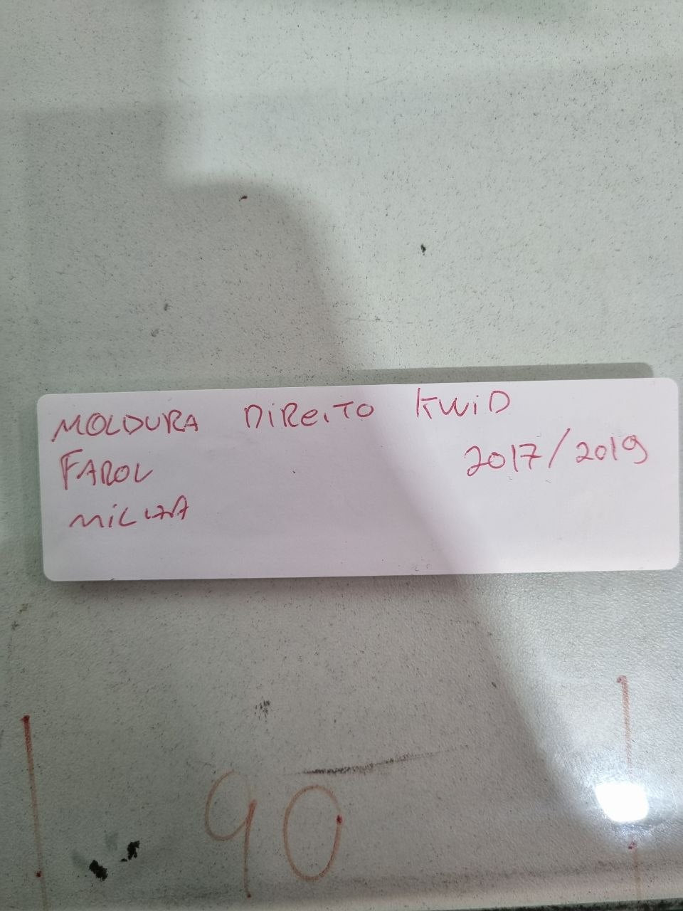Moldura Farol Milha Diant Dir Renault Kwid 2017/2019
