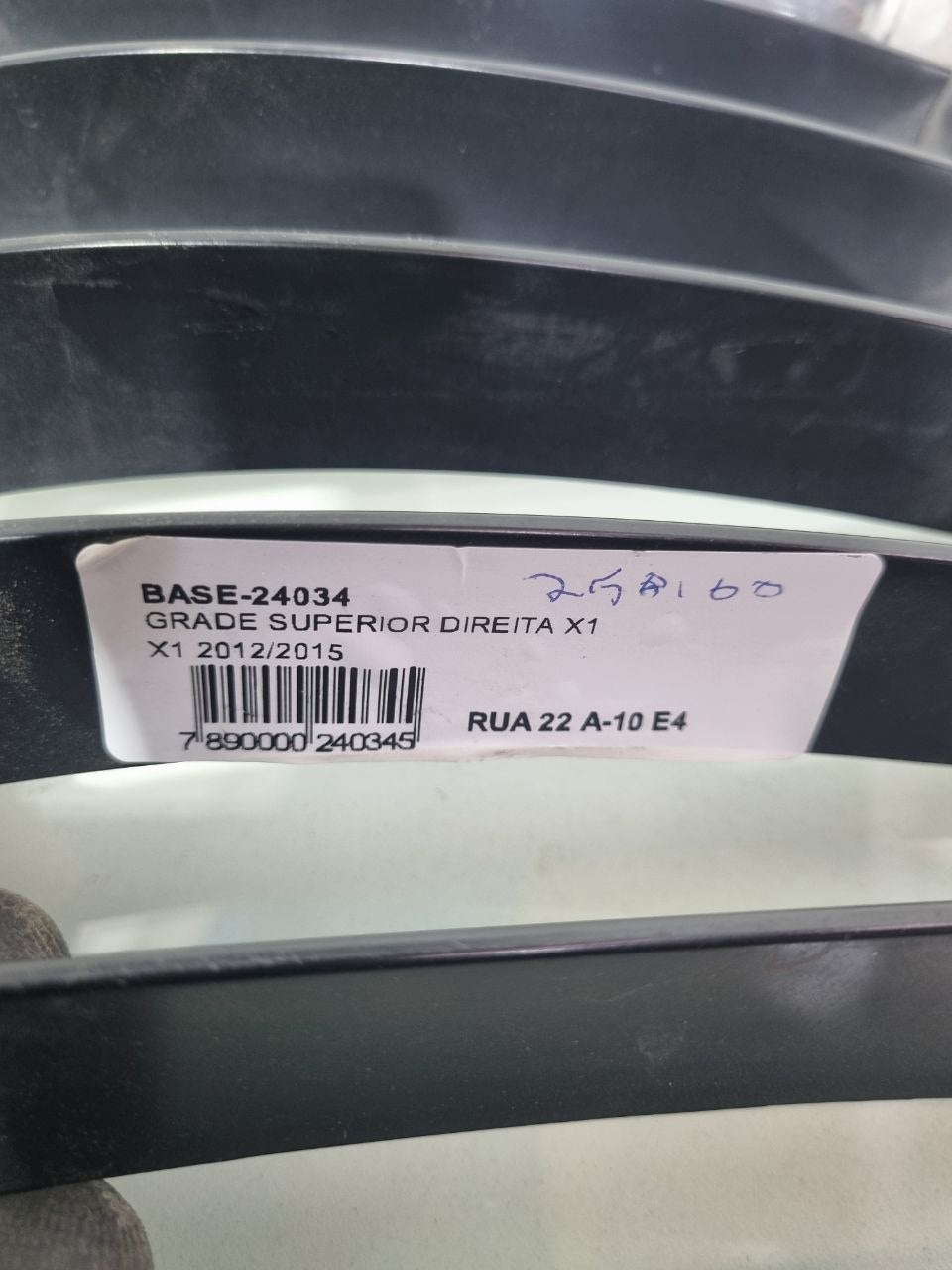 Grade Dianteira Superior Dir BMW X1 2012/2015