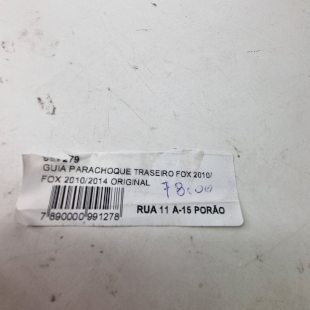 Guia Parachoque Tras Volkswagen Fox 2010/2014