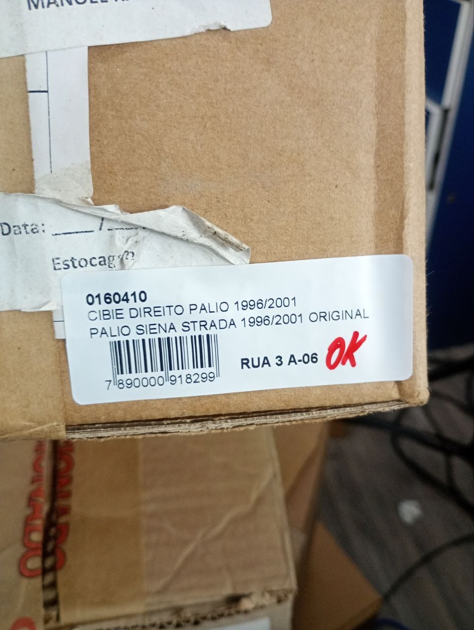 Farol Diant Dir Cibie Fiat Palio Siena Strada 1996/2001
