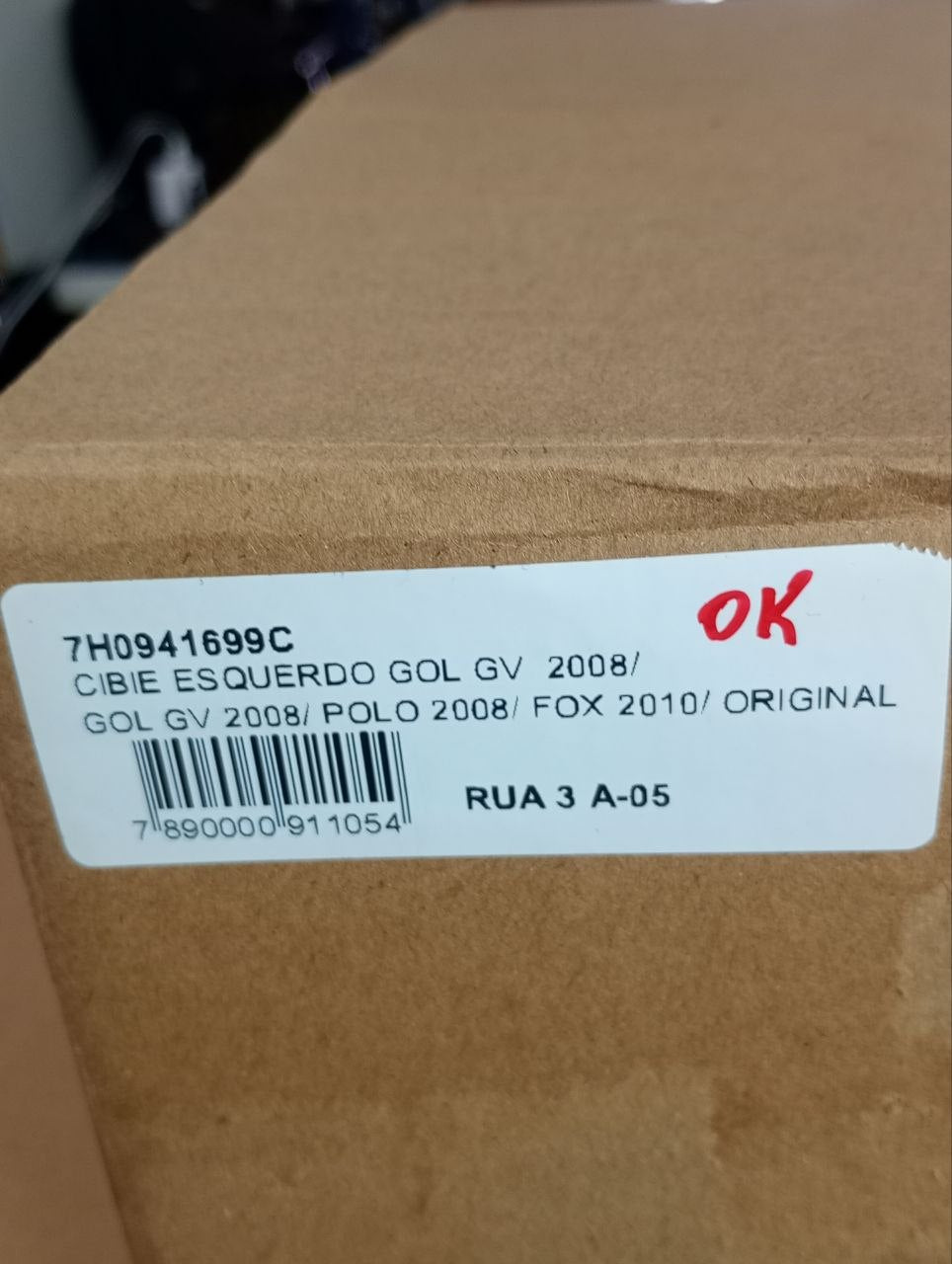 Farol de Neblina Diant Esq Volkswagen Gol/Polo/Fox 2008/2014