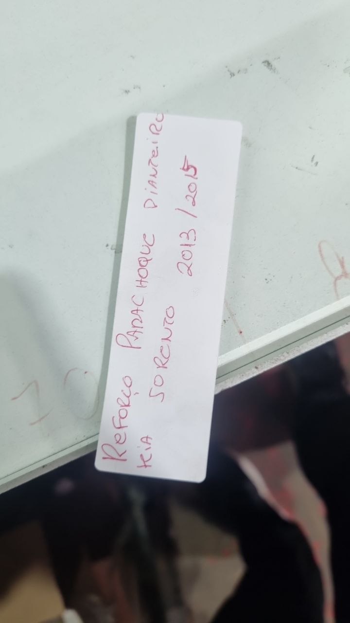 Reforço Parachoque Tras Kia Sorento 2013/2015