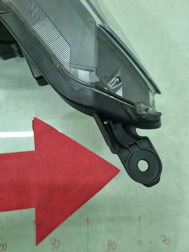 Farol Direito Corolla Cross 2023/25c/led C/drl Recuperado Direito/passageiro