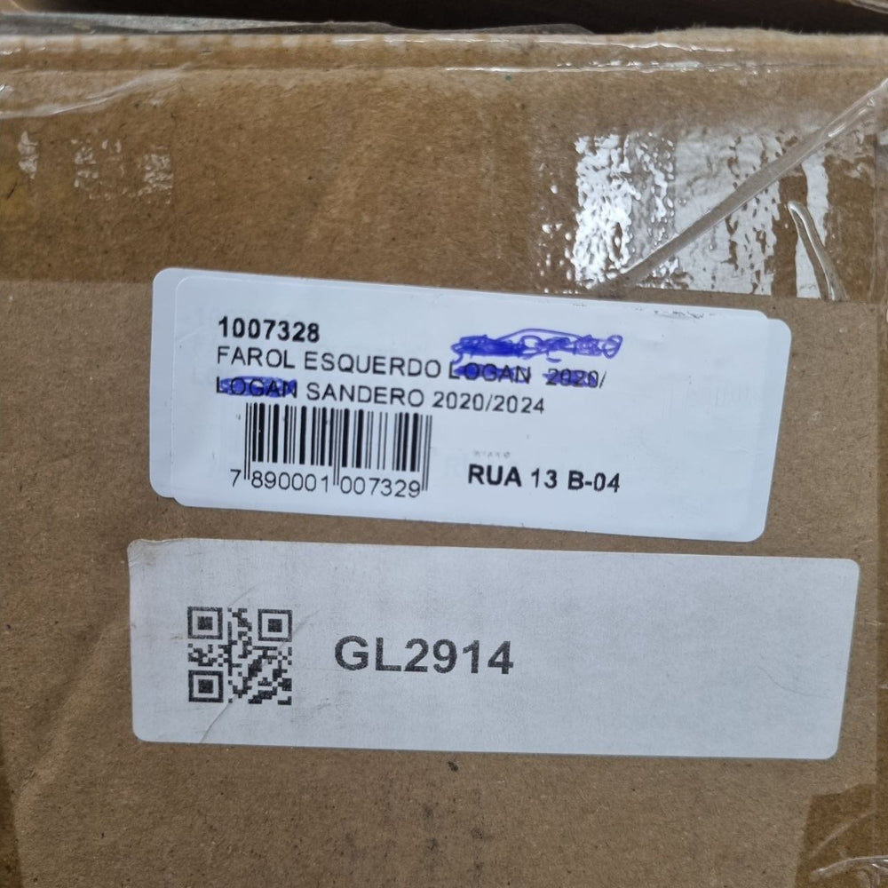 Farol Diant Esq Renault Logan Sandero 2020/2024