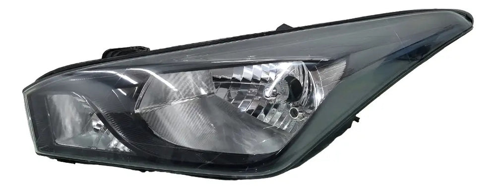 Farol Esquerdo Máscara Negra Hyundai Hb20 2013 À 2019