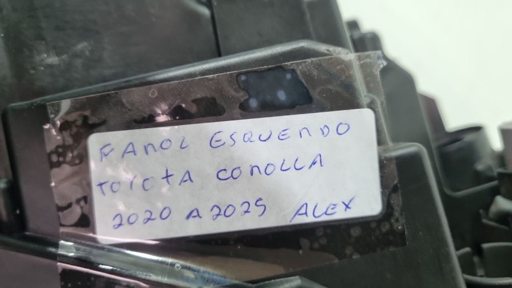 Farol Diant Esq Toyota Corolla 2020/2025 Usado