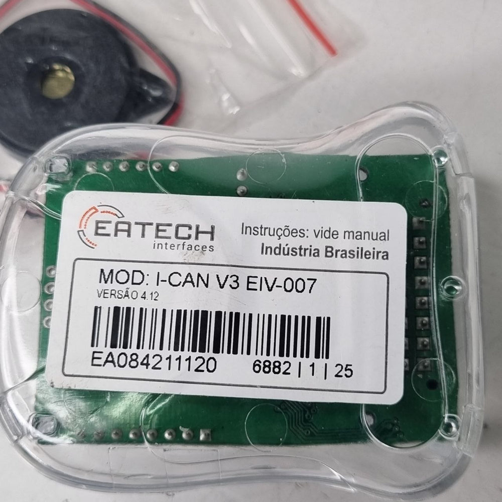Interface Comando de Som Volante CAN Bus Eatech I-CAN V3 EIV-007 Novo