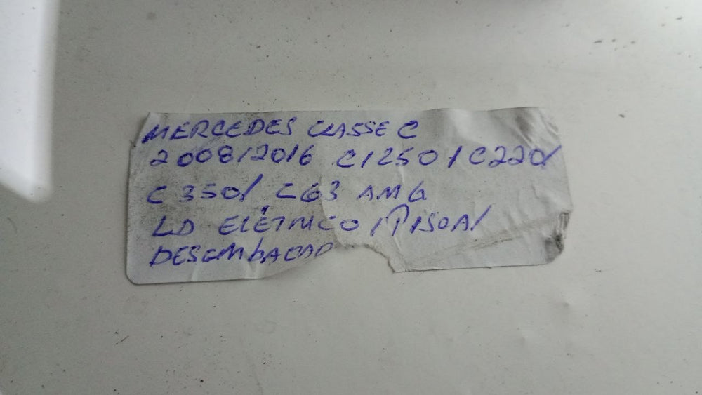 Retrovisor Externo Esq Mercedes-Benz Classe C 2008/2016