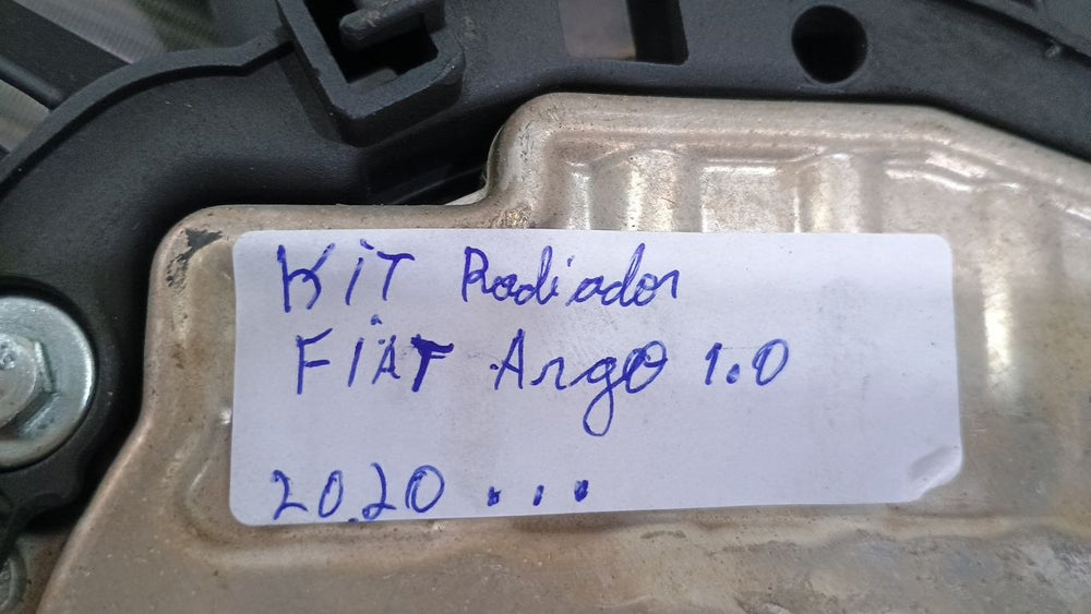 Kit Radiador Completo com Ventoinha Fiat Argo 2020/2025
