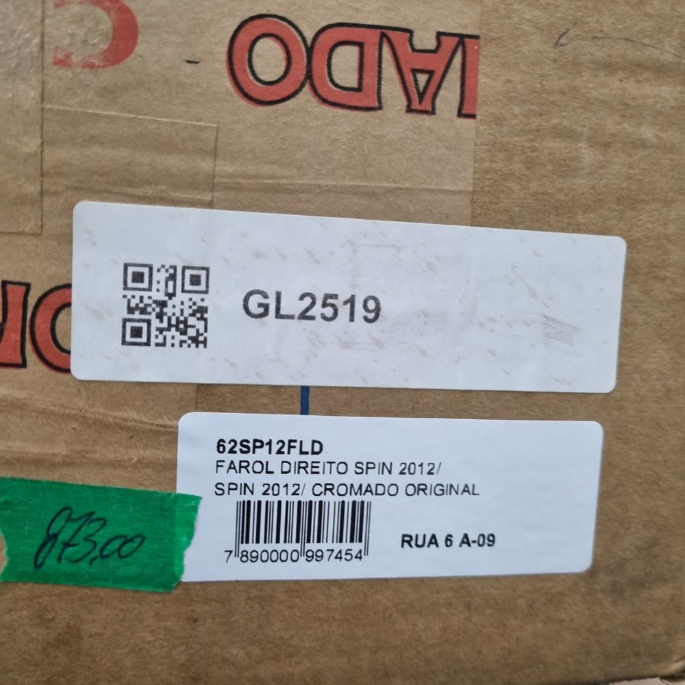 Farol Diant Dir Chevrolet Spin 2012/