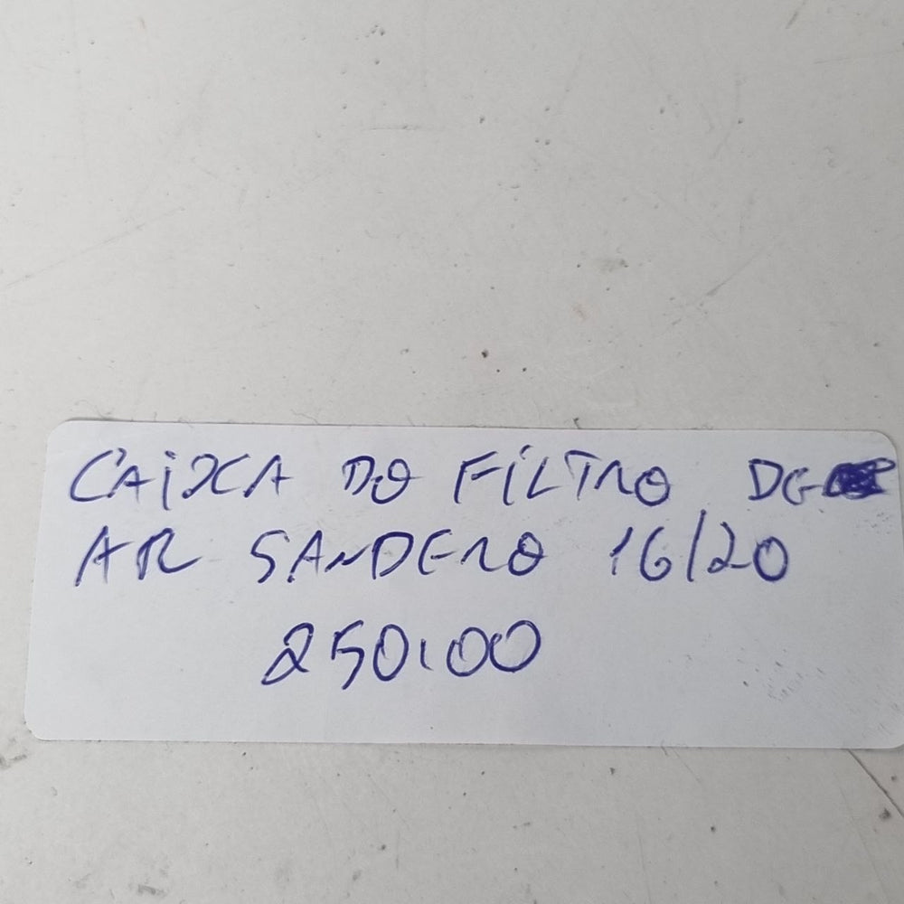 Caixa Filtro de Ar Renault Sandero 2016/2020 Usada