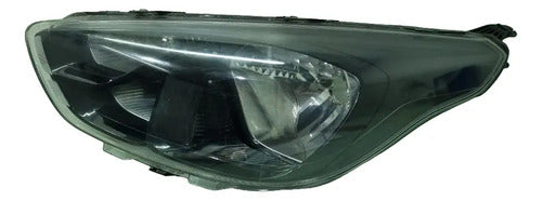 Farol lado esquerdo máscara negra Ford ka 2018 a 2022