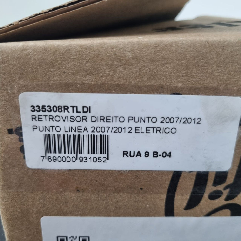 Retrovisor Diant Dir Elétrico Fiat Punto/Linea 2007/2012
