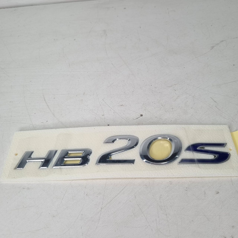 Emblema Tras Hyundai HB20S 2013/2019