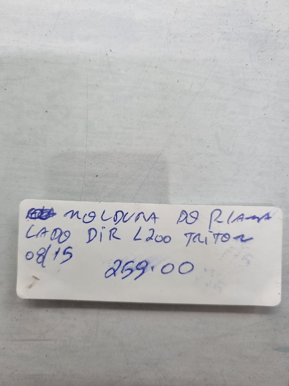 Moldura Parabarro Tras Dir Mitsubishi L200 Triton 2008/2015