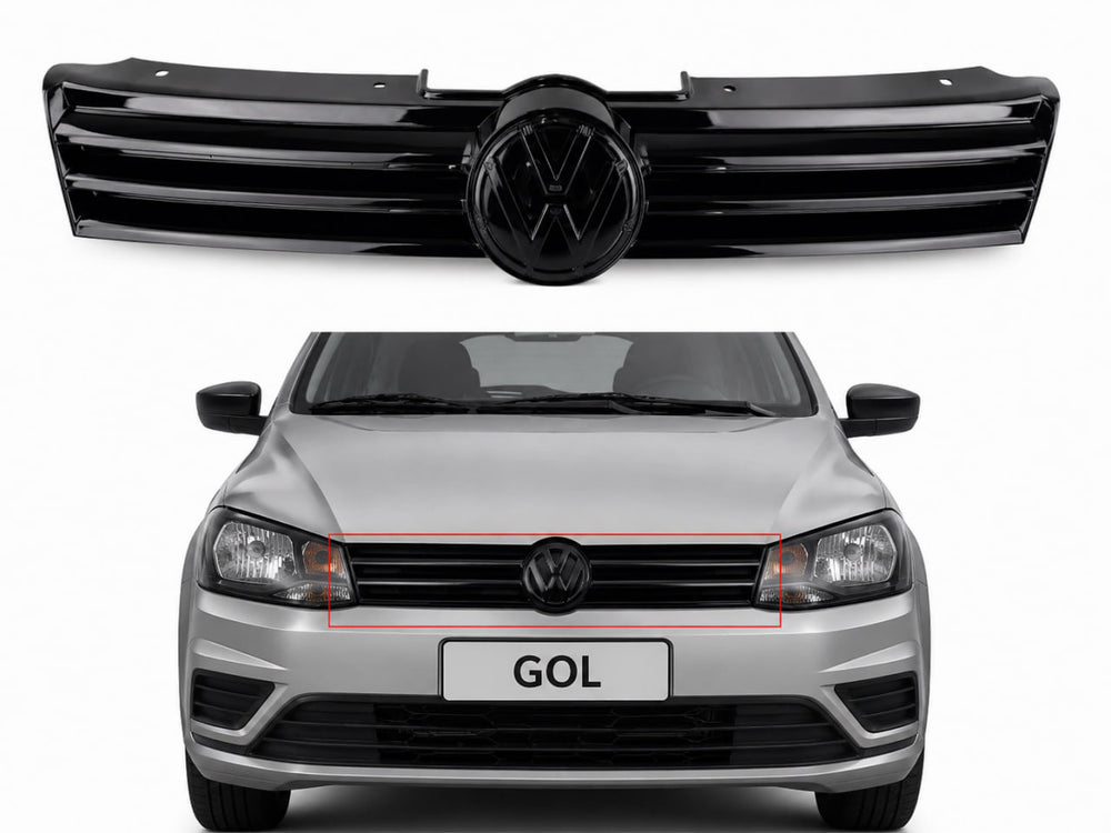 Grade Diant VW Gol Voyage G6 2013/2016 Nova
