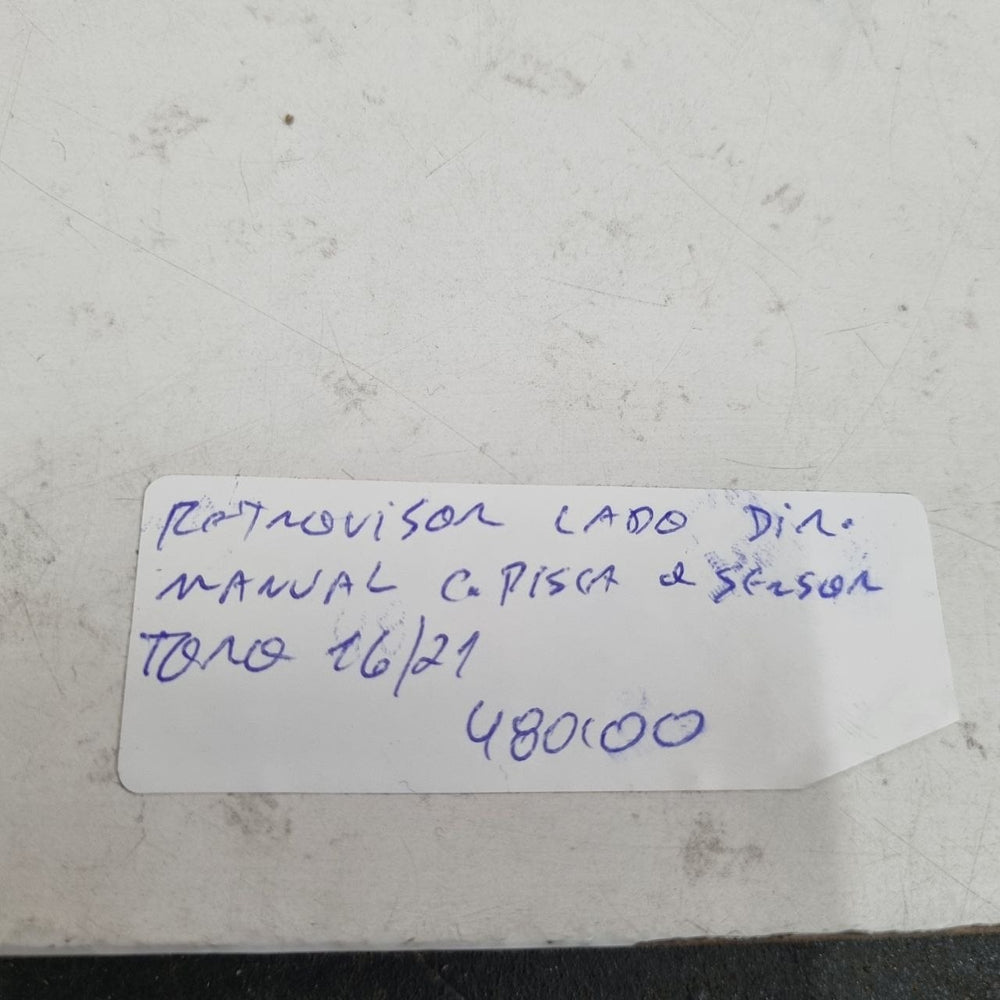 Retrovisor Diant Dir Manual c/Pisca e Sensor Fiat Toro 2016/2021