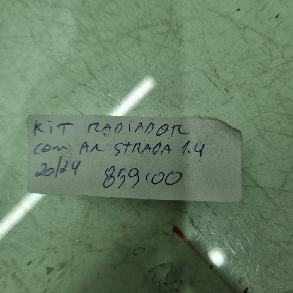 Kit Radiador com Ar Condicionado Fiat Strada 2020/2024