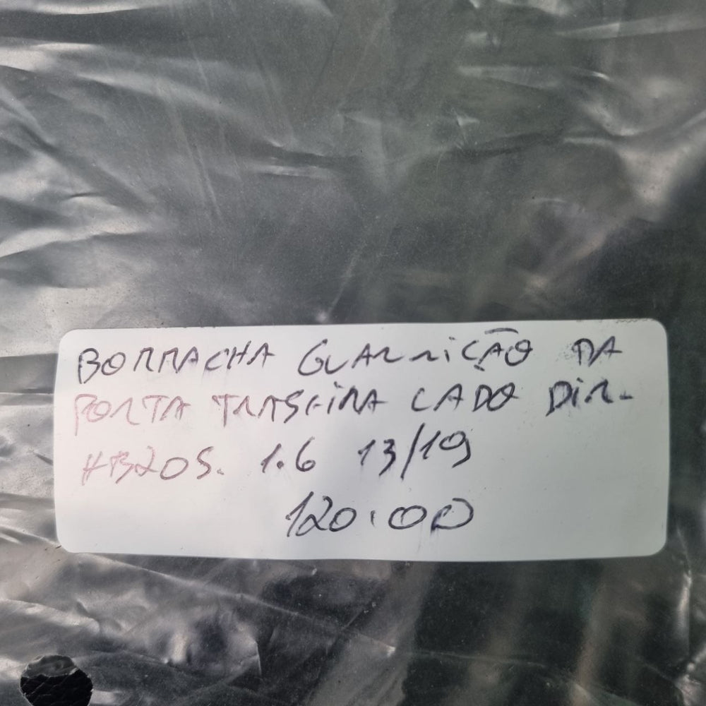 Borracha Guarnição Porta Traseira Dir Hyundai HB20S 2013/2019