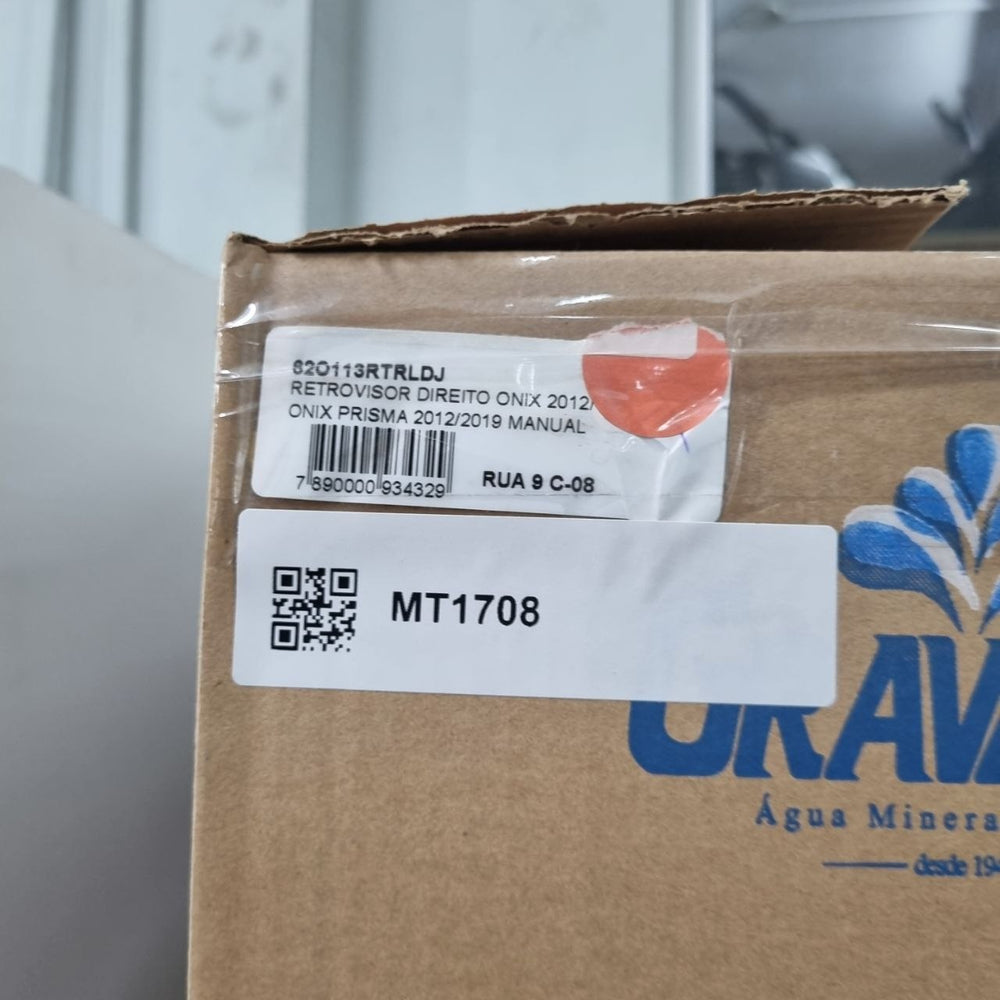 Retrovisor Externo Dir Manual Chevrolet Onix/Prisma 2012/2019