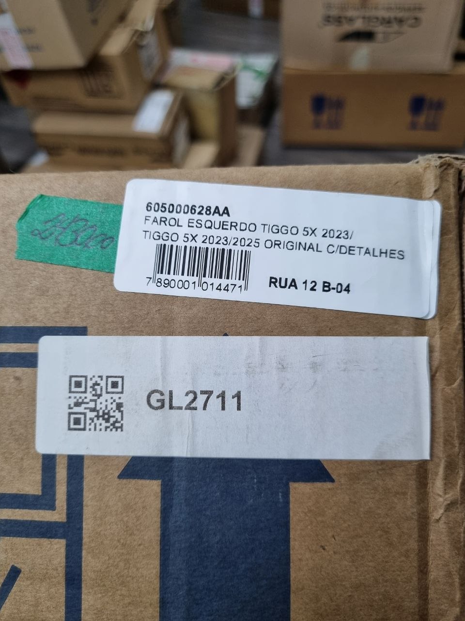 Farol Diant Esq Chery Tiggo 5X 2023/2025