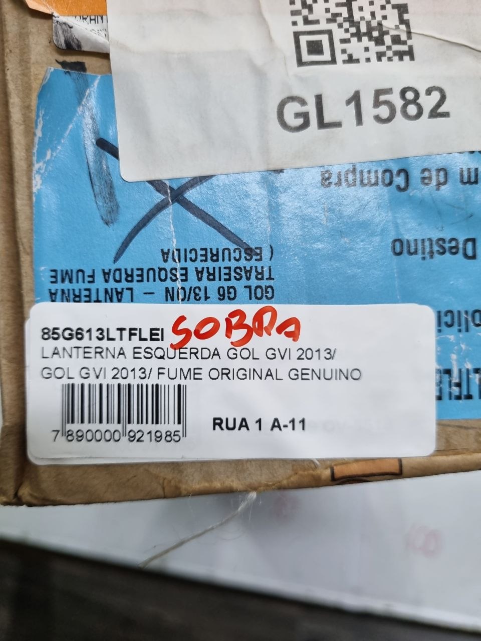 Lanterna Tras Esq Volkswagen Gol GVI 2013/2023