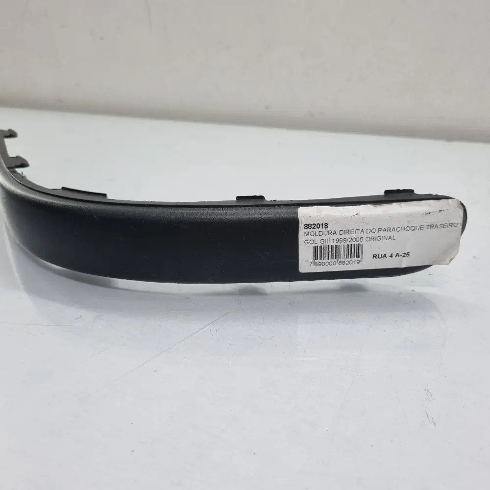 Moldura Dir Parachoque Tras Volkswagen Gol 1999/2005 -