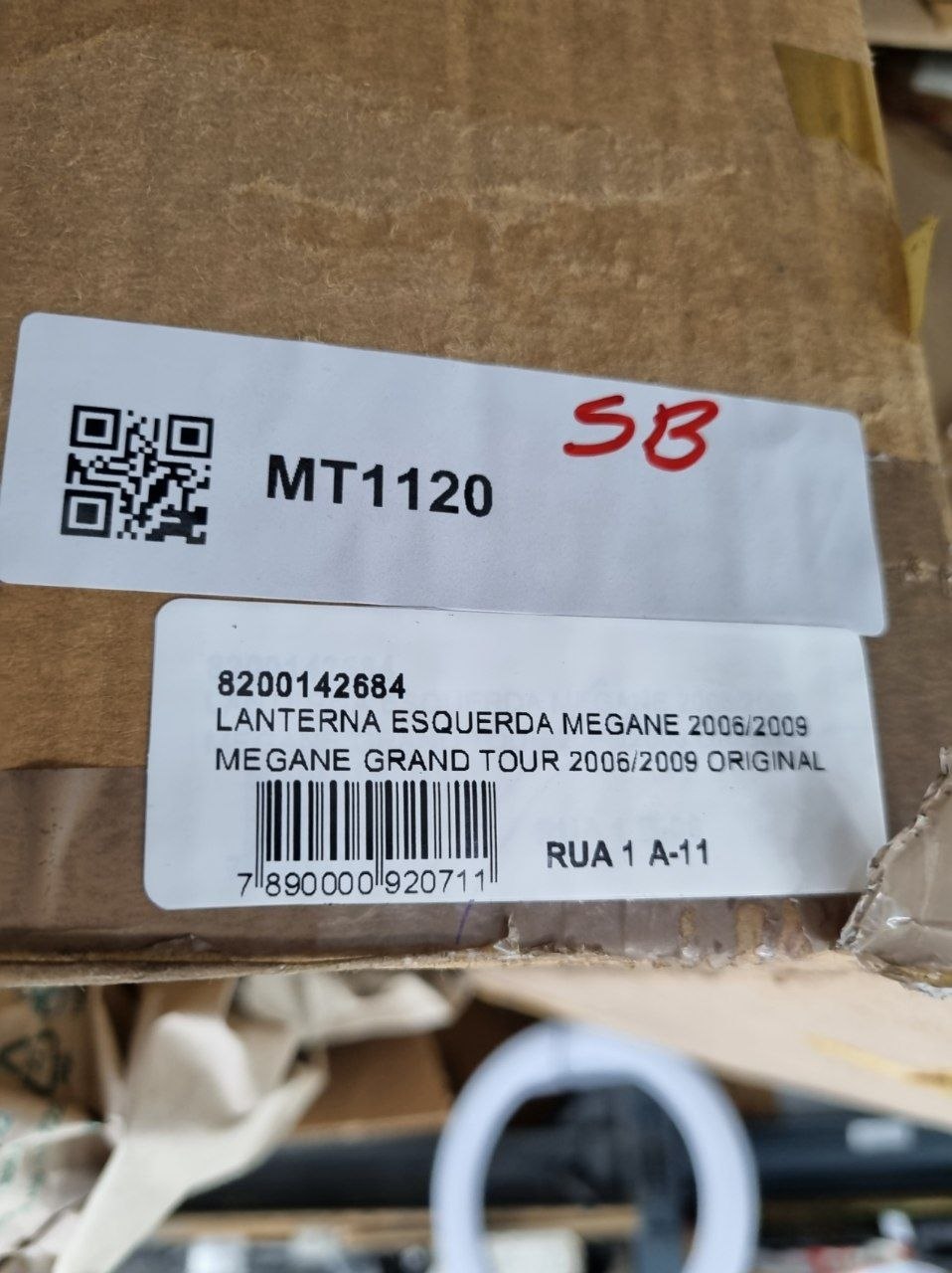 Lanterna Tras Esq Renault Megane 2006/2009