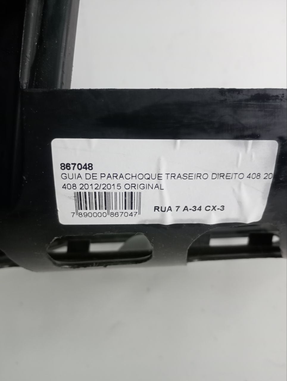 Guia Parachoque Tras Dir Peugeot 408 2012/2015 - Original