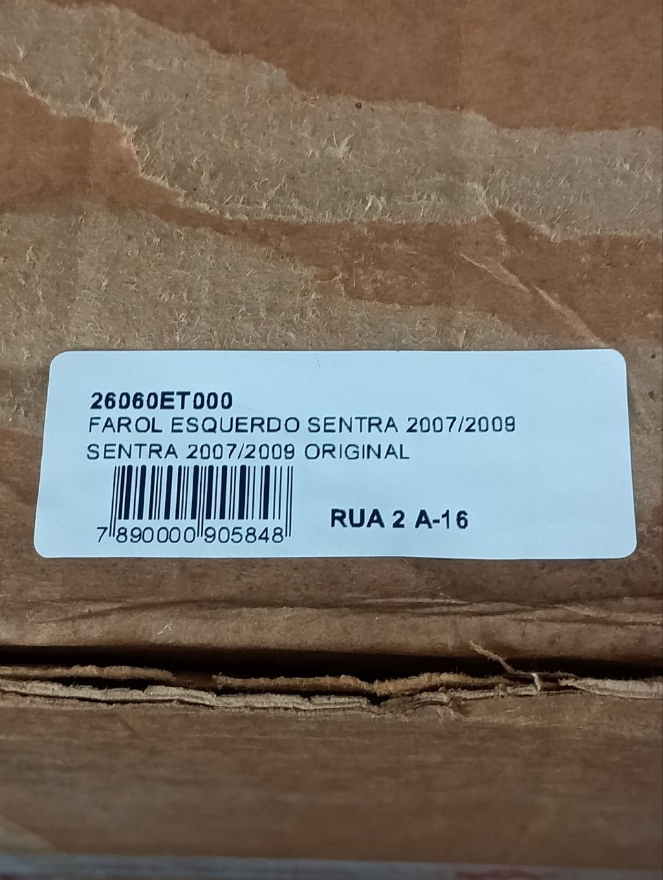 Farol Diant Esq Nissan Sentra 2007/2009