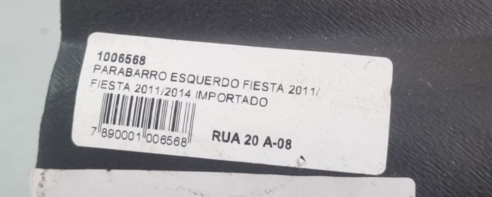 Parabarro Diant Esq Ford Fiesta 2011/2014 - Importado