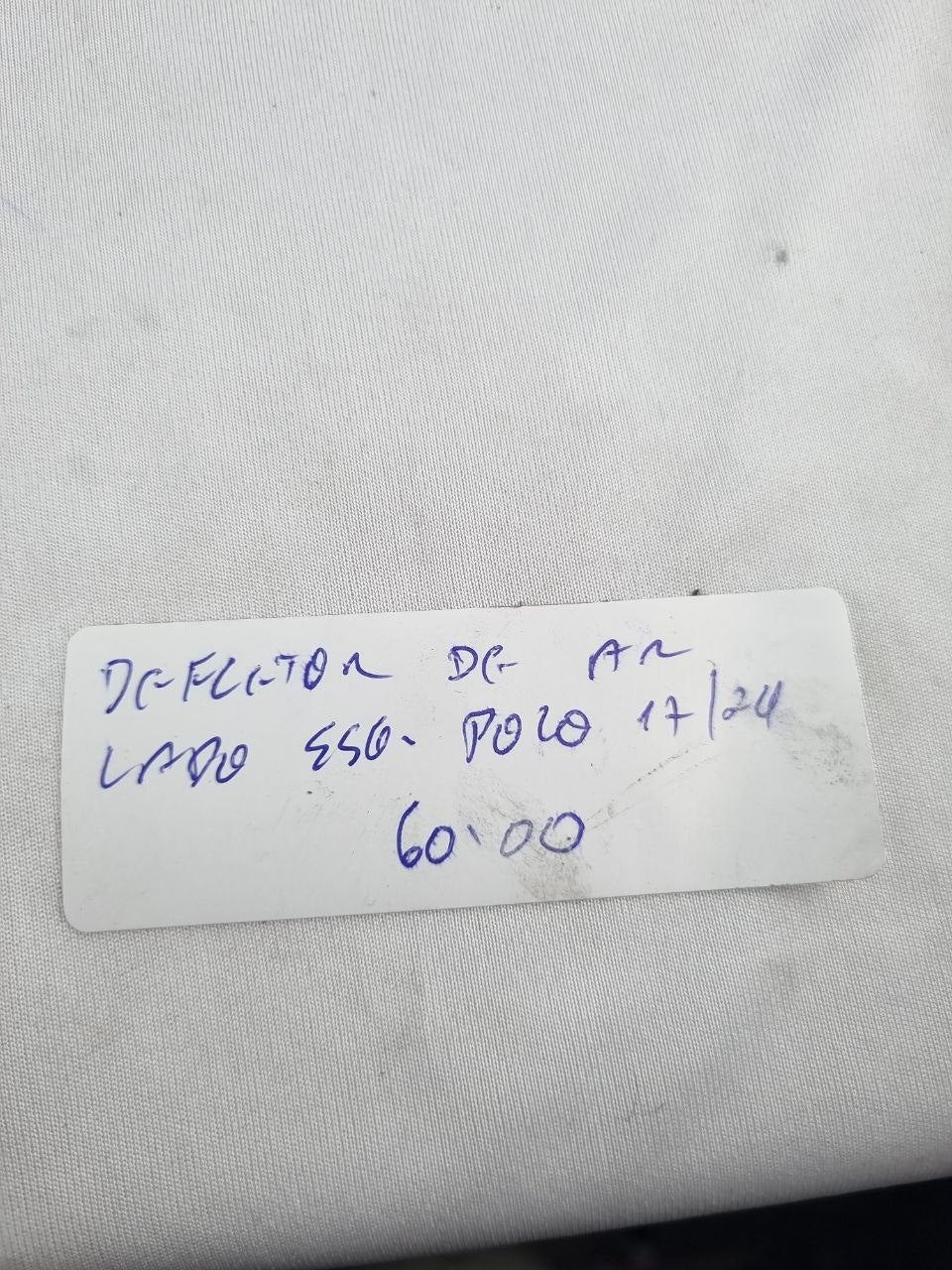 Defletor de Ar Esq Volkswagen Polo 2017/2024